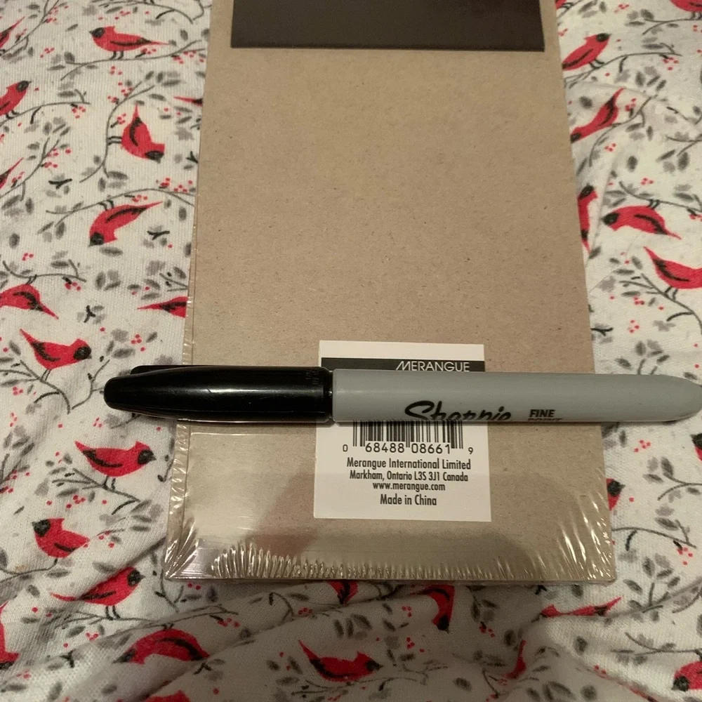Note Pad Naughty or Nice List Shopping List Magnetic NEW